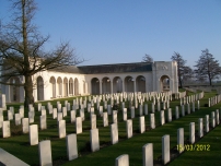 Le Touret Military Cemetery, Richebourg-l'Avoue, France